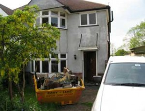 Front of house before refurbishment work carried out